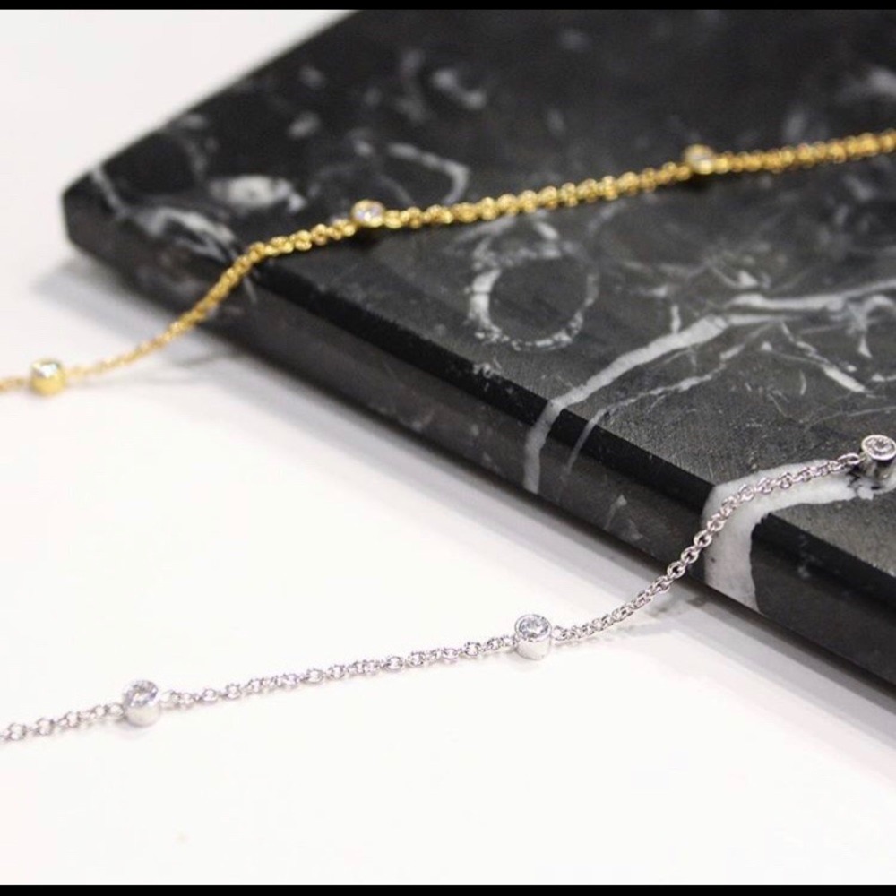 Simple Silver Chain Bracelet
